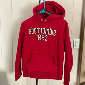 Abercrombie juniors large red hoodie.